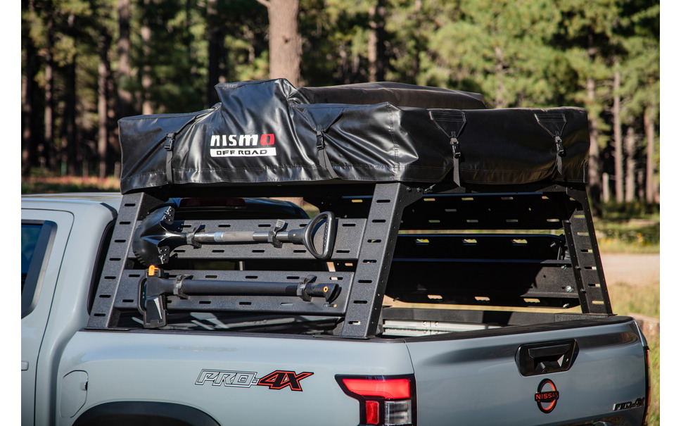日産の新型ピックアップトラックに Nismoオフロードパーツ キャンプも可能 22年米国発売 1枚目の写真 画像 レスポンス Response Jp