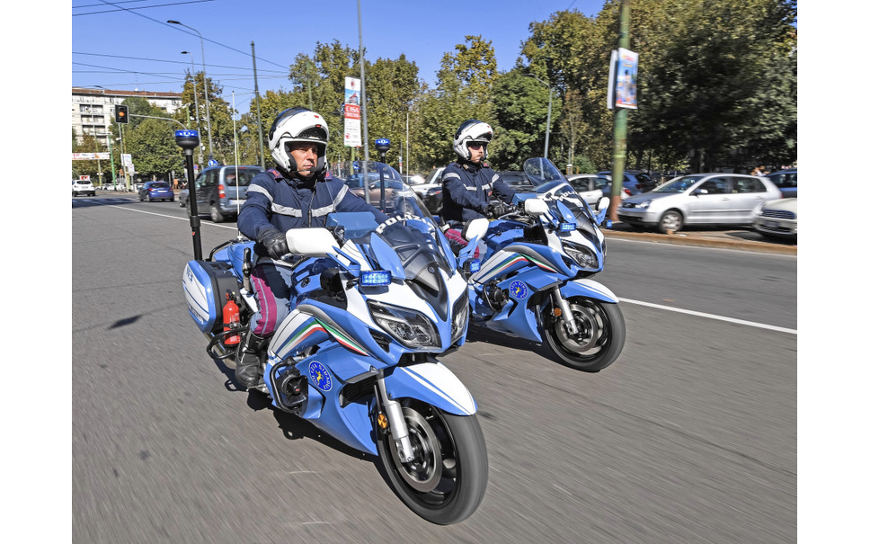 国家警察が 青バイ ヤマハ トレーサー9 を出展予定 Eicma 21 5枚目の写真 画像 レスポンス Response Jp