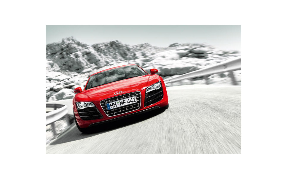 デトロイトモーターショー09 写真蔵 アウディr8 V10 赤もカッコいい 10枚目の写真 画像 レスポンス Response Jp