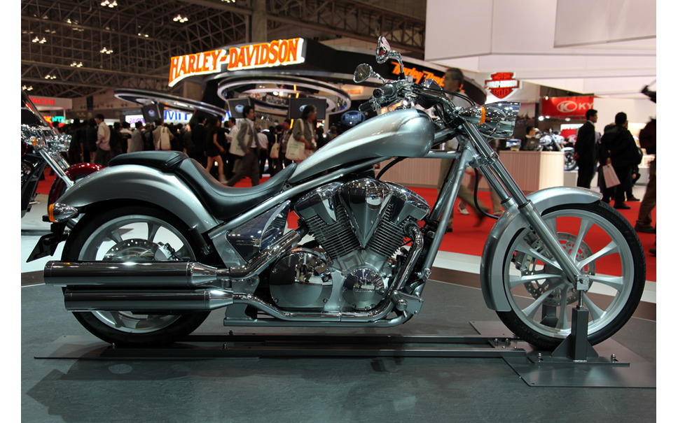 東京モーターショー09 ホンダ Vt1300cx のカスタムも市販予定 3枚目の写真 画像 レスポンス Response Jp