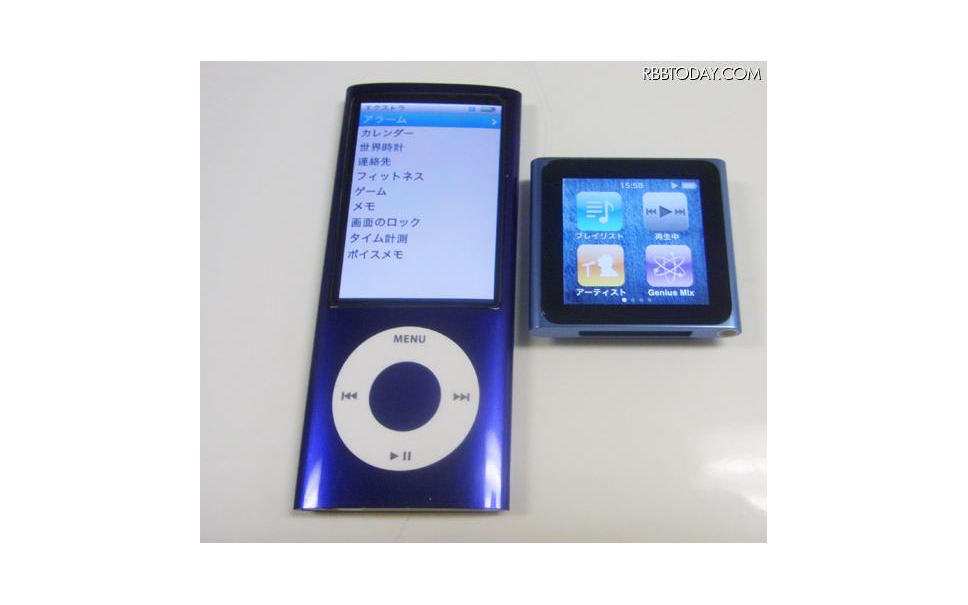 マルチタッチになったipod Nanoの全貌 1枚目の写真 画像 レスポンス Response Jp