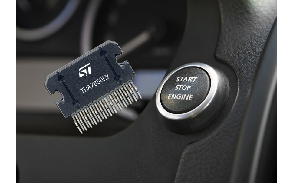 アイドリングストップ車向け強化パワーアンプ Stマイクロが発表 1枚目の写真 画像 レスポンス Response Jp