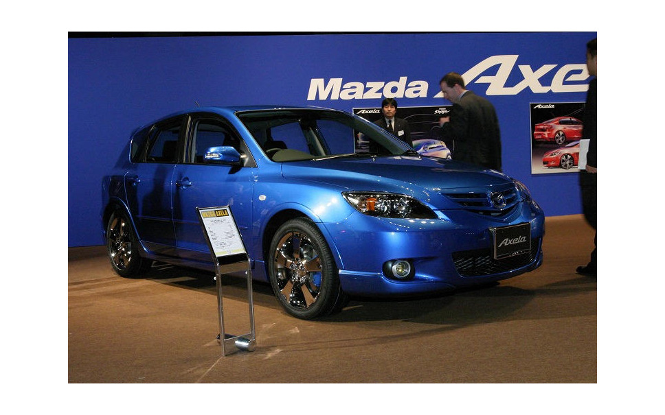 マツダ アクセラ 発表 ホイールは15インチから ブレーキ性能アップ 1枚目の写真 画像 レスポンス Response Jp