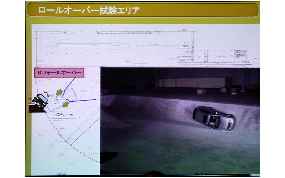 トヨタ 安全技術 体験会 クラウンとの衝突でもヴィッツの生存空間を確保 3枚目の写真 画像 レスポンス Response Jp