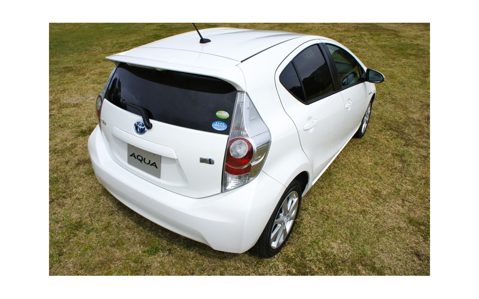 トヨタ アクア 発表 Cdは0 26 プリウスに匹敵する空力性能 12枚目の写真 画像 レスポンス Response Jp