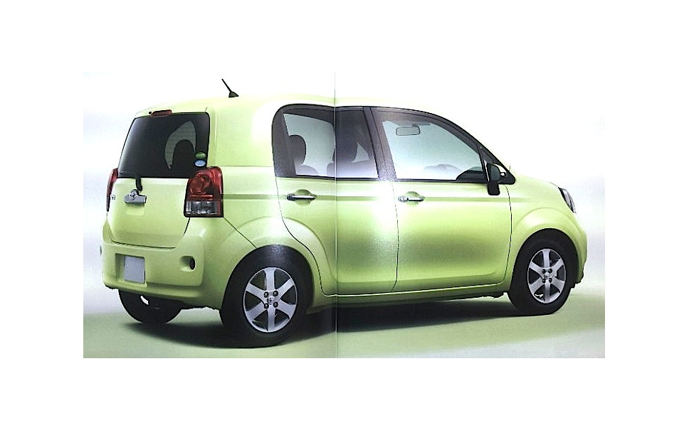 トヨタ ポルテ 発表直前 運転席側リアドア追加で利便性向上 1枚目の写真 画像 レスポンス Response Jp