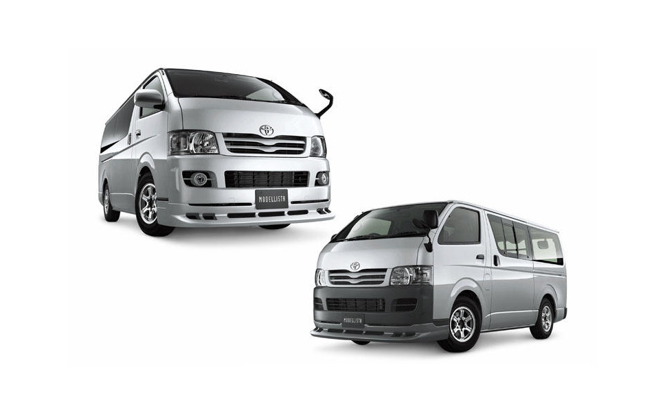 モデリスタ 新型ハイエース レジアスエース用カスタマイズキット発売 1枚目の写真 画像 レスポンス Response Jp