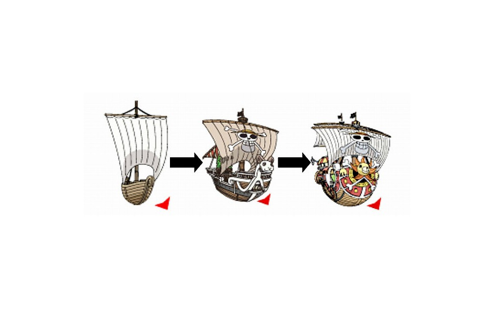 ディノス ワンピースカーナビ第3弾 麦わらの一味 を発売 3枚目の写真 画像 レスポンス Response Jp