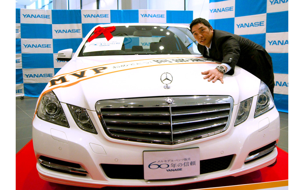 巨人 阿部慎之助選手 初めて運転した車はsクラス 3枚目の写真 画像 レスポンス Response Jp