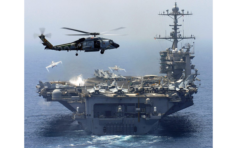 アメリカ海軍第5艦隊の原子力空母 Ussジョン C ステニス 3枚目の写真 画像 レスポンス Response Jp