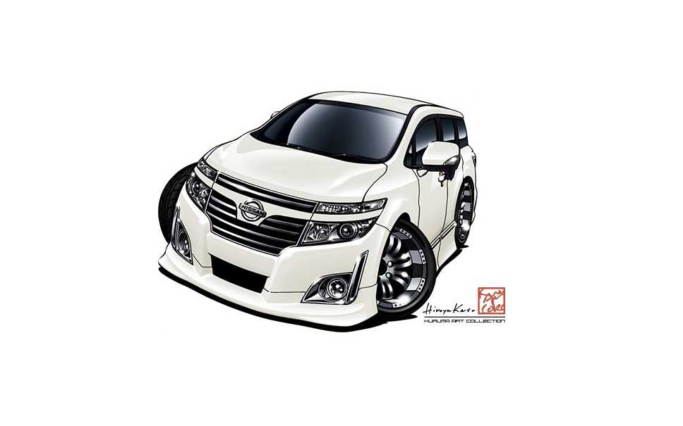 プロのクルマイラストレーターが愛車を描く Hearts オリジナルイラストサービスを開始 4枚目の写真 画像 レスポンス Response Jp