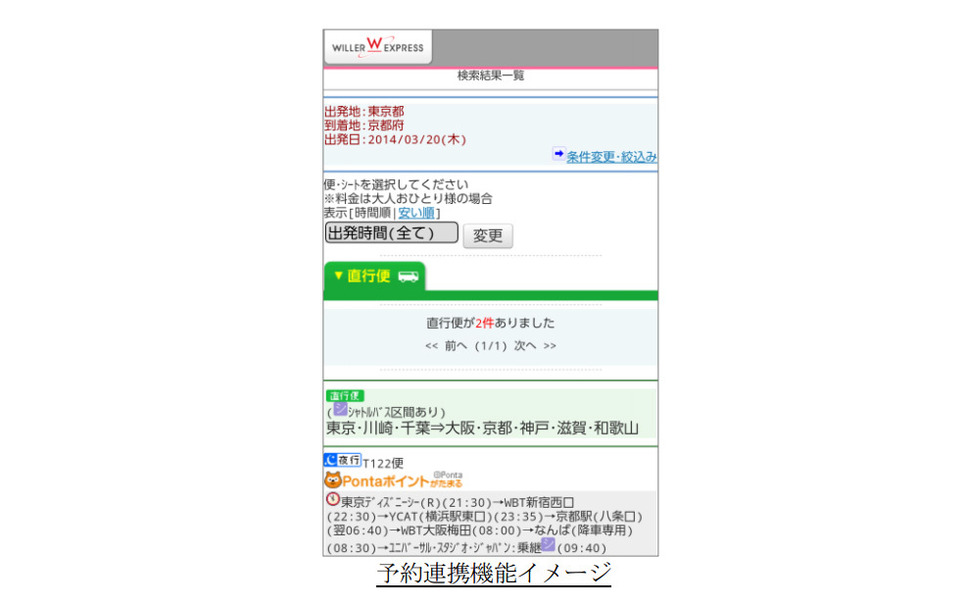 Android向け バスnavitime 高速バス検索機能を追加 3枚目の写真 画像 レスポンス Response Jp Android向け バスnavitime 高速バス検索機能を追加 3枚目の写真 画像 レスポンス Response Jp
