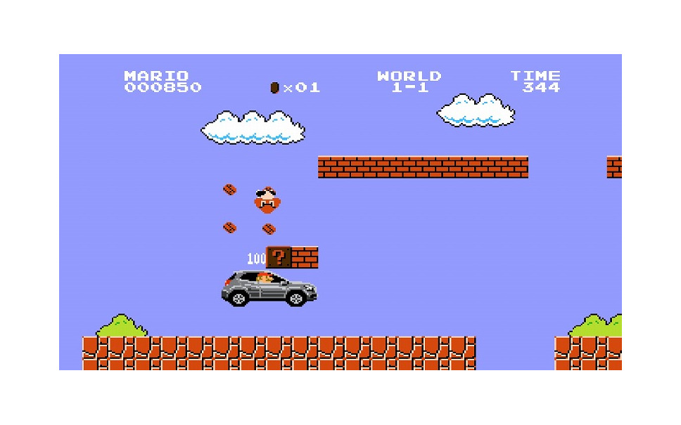 メルセデスベンツ Gla とスーパーマリオのコラボcm 動画視聴回数0万回突破 5枚目の写真 画像 レスポンス Response Jp