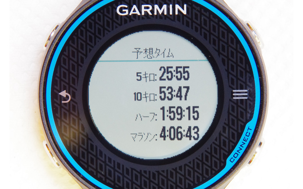 Garmin Foreathlete 620j インプレ前編 Vo2maxまでも測定 フルマラソンタイムを予測できるgpsランニングウォッチ 17枚目の写真 画像 レスポンス Response Jp