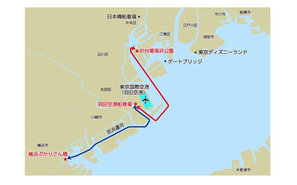 水上バス 横浜みなとみらい 羽田空港 お台場海浜公園間が定期運航に 3枚目の写真 画像 レスポンス Response Jp