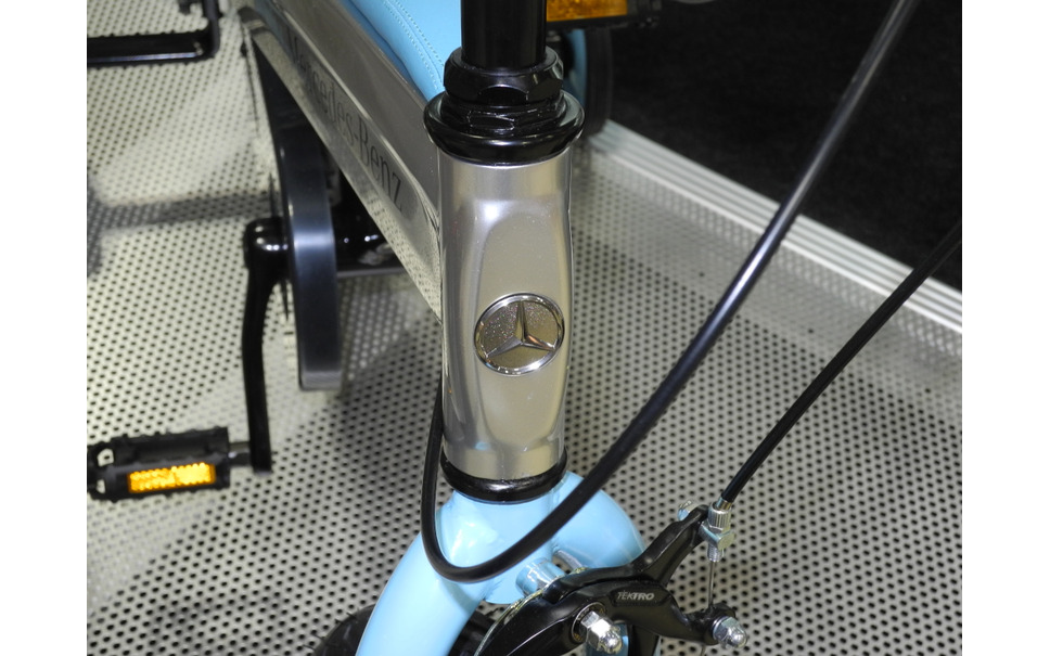 ベビー キッズexpo14 メルセデスベンツの子供用自転車 価格は5万円 3枚目の写真 画像 レスポンス Response Jp