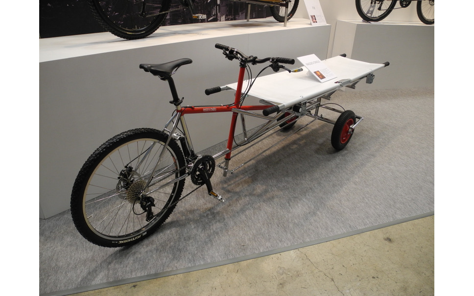 サイクルモード14 自転車専門学校の学生がユニークな 働く自転車 を製作 2枚目の写真 画像 レスポンス Response Jp