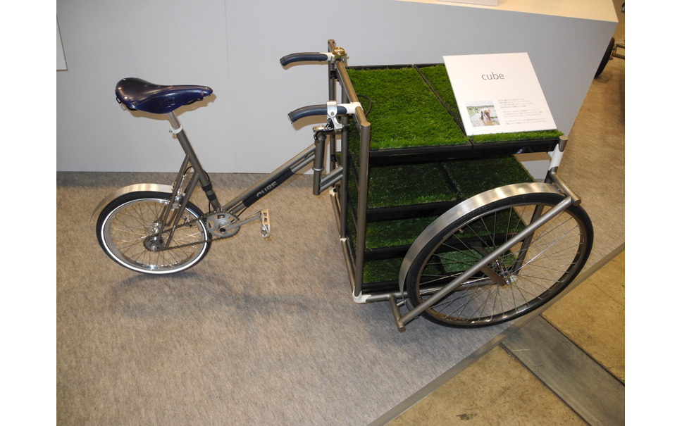 サイクルモード14 自転車専門学校の学生がユニークな 働く自転車 を製作 3枚目の写真 画像 レスポンス Response Jp