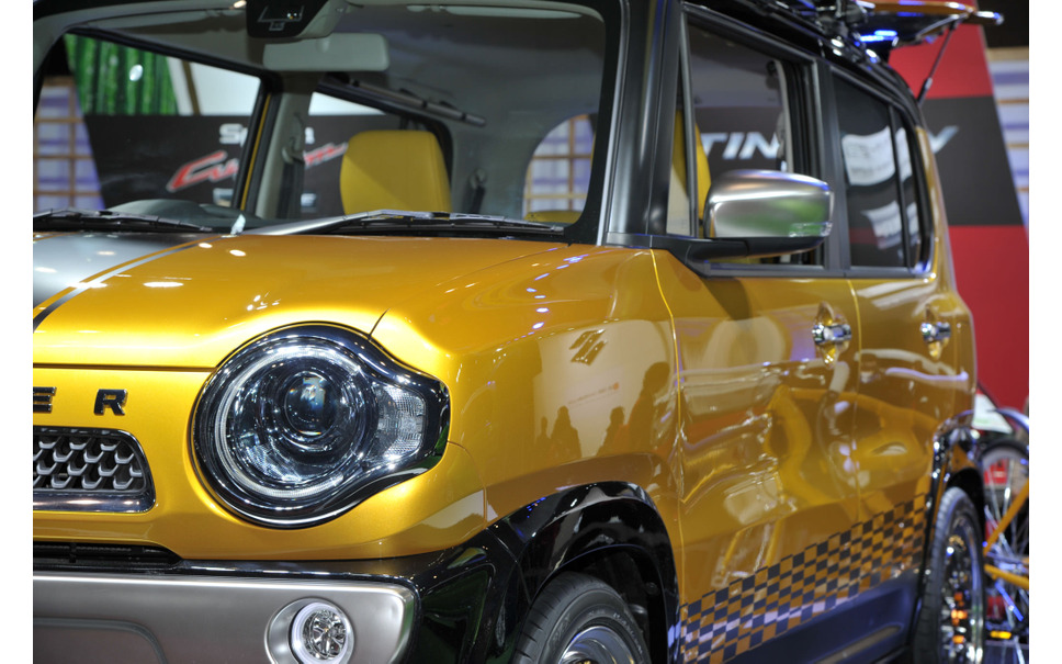 東京オートサロン15 スズキ ハスラー ロードバイクスタイル クルマ 自転車 詳細画像 10枚目の写真 画像 レスポンス Response Jp