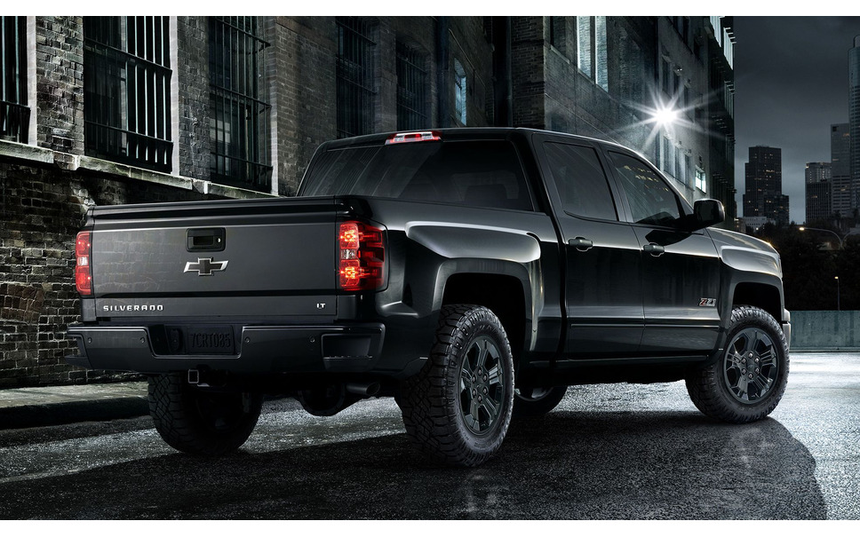 シカゴモーターショー15 シボレーのフルサイズトラック シルバラード 全身黒のオフロード仕様 2枚目の写真 画像 レスポンス Response Jp