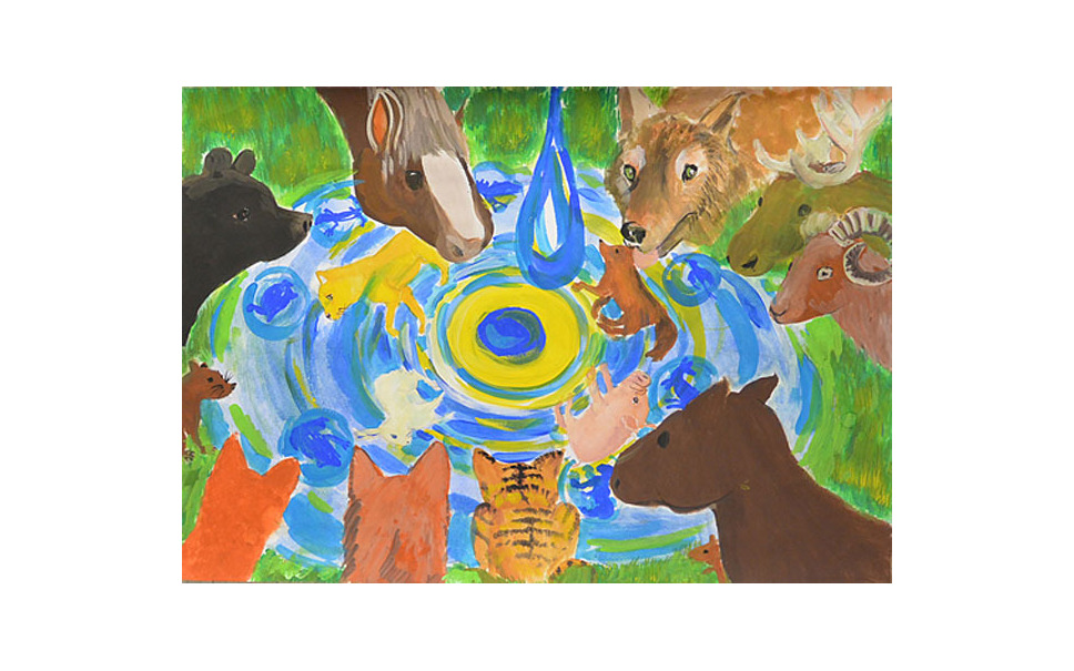 Gsユアサ 小学生eco絵画コンクールの入賞作品を発表 全国から1059作品の応募 2枚目の写真 画像 レスポンス Response Jp