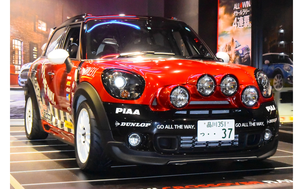 Mini クロスオーバー 全日本ラリー仕様 迫力のラリーカーに変貌 写真蔵 4枚目の写真 画像 レスポンス Response Jp
