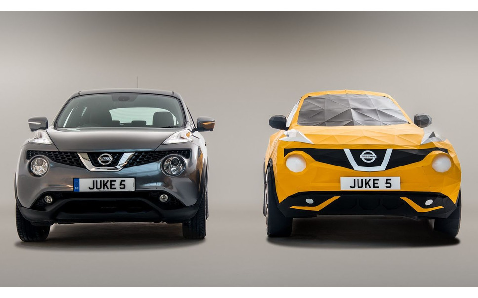 日産 ジューク デビュー5周年を祝う 実物大の折り紙モデル 6枚目の写真 画像 レスポンス Response Jp 日産 ジューク デビュー5周年を祝う 実物大の折り紙モデル 6枚目の写真 画像 レスポンス Response Jp