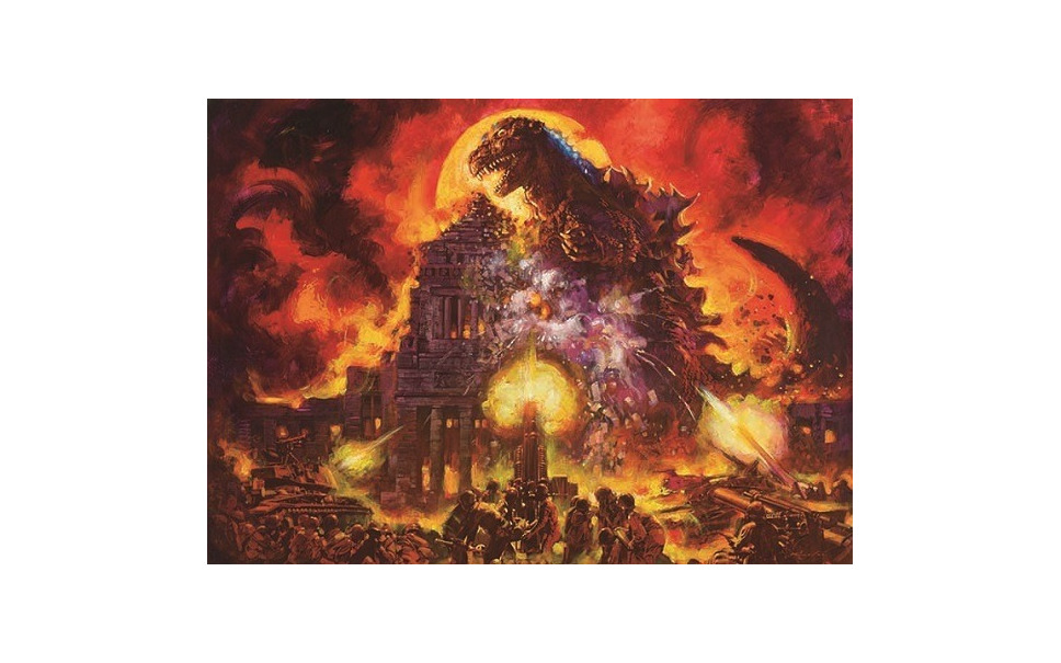 ゴジラをポスター画で振り返る イラストレーター生頼範義の回顧展 3枚目の写真 画像 レスポンス Response Jp ゴジラをポスター画で振り返る イラストレーター生頼範義の回顧展 3枚目の写真 画像 レスポンス Response Jp