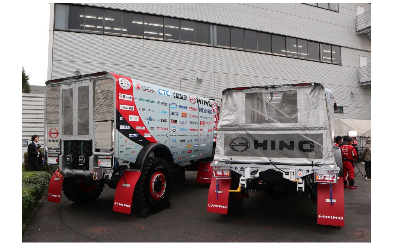 HINO Team SUGAWARA2019年ダカールラリーの決意表明