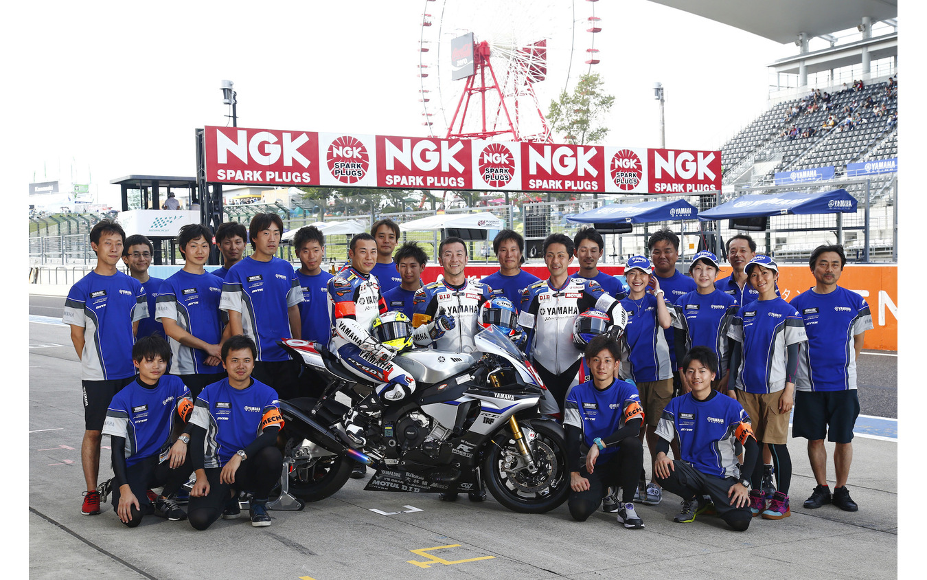 ヤマハの社員チーム「磐田レーシングファミリー」メンバーとして鈴鹿8耐にも参戦（写真は2015年）