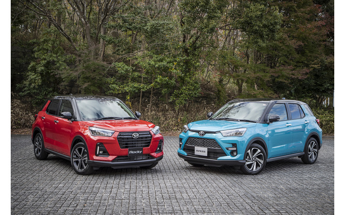 ダイハツ ロッキー 新型】ロッキーはSUVらしく、ライズはトヨタらしく