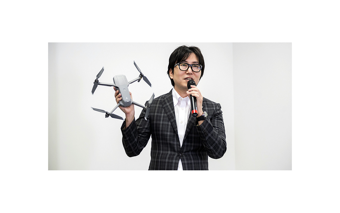 DJI JAPAN コンシューマーマーケティングディレター 川中良之氏