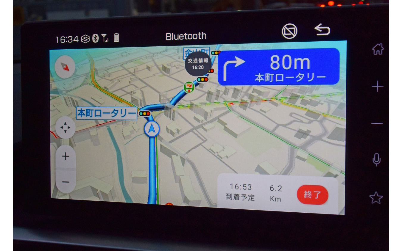スマホナビをミラーリング表示できるディスプレイオーディオ。車載機としてもスマホのほうが使いやすい時代がすでに到来しつつあることを実感した。