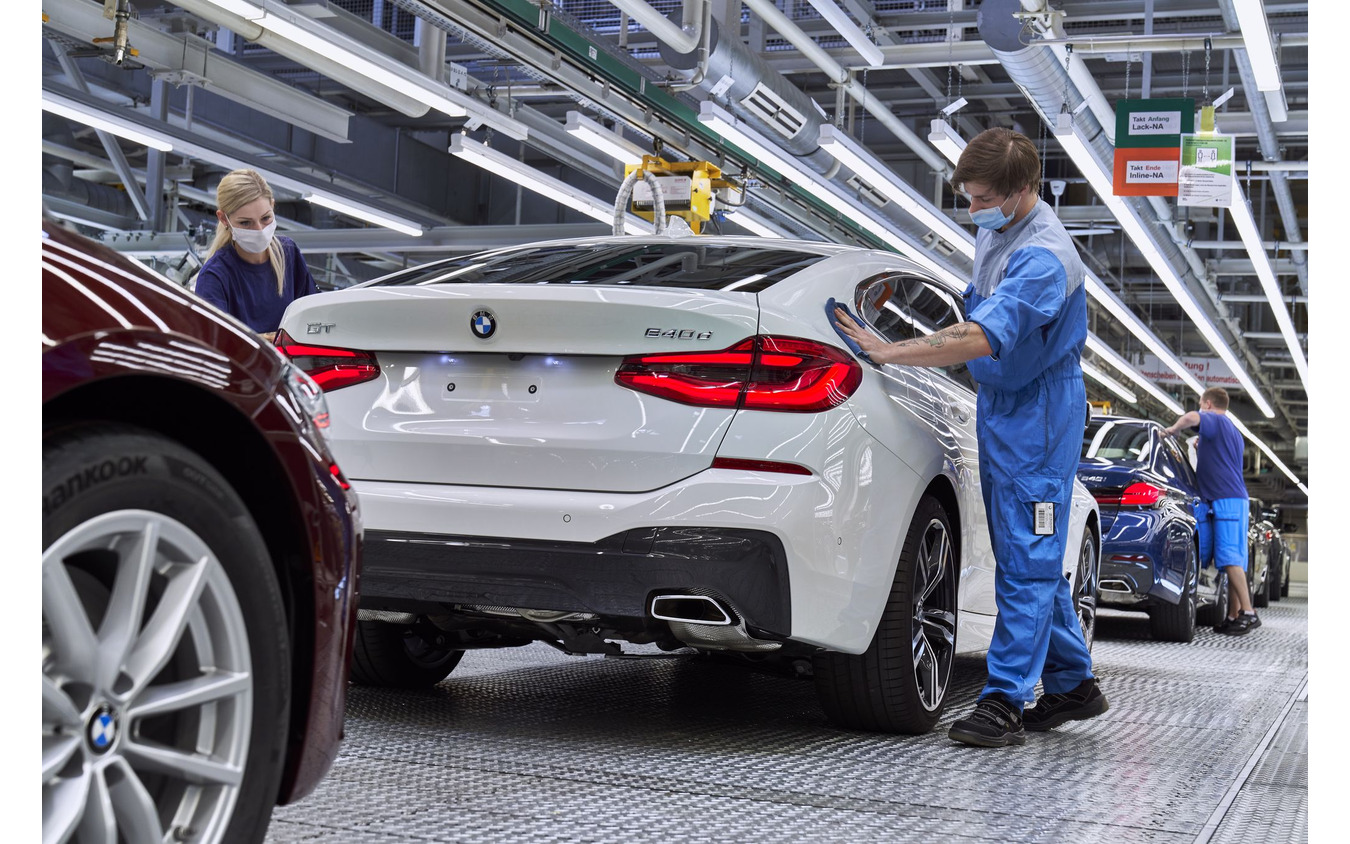 BMWのドイツ・ディンゴルフィンク工場で生産を開始した 6シリーズ・グランツーリスモ 改良新型