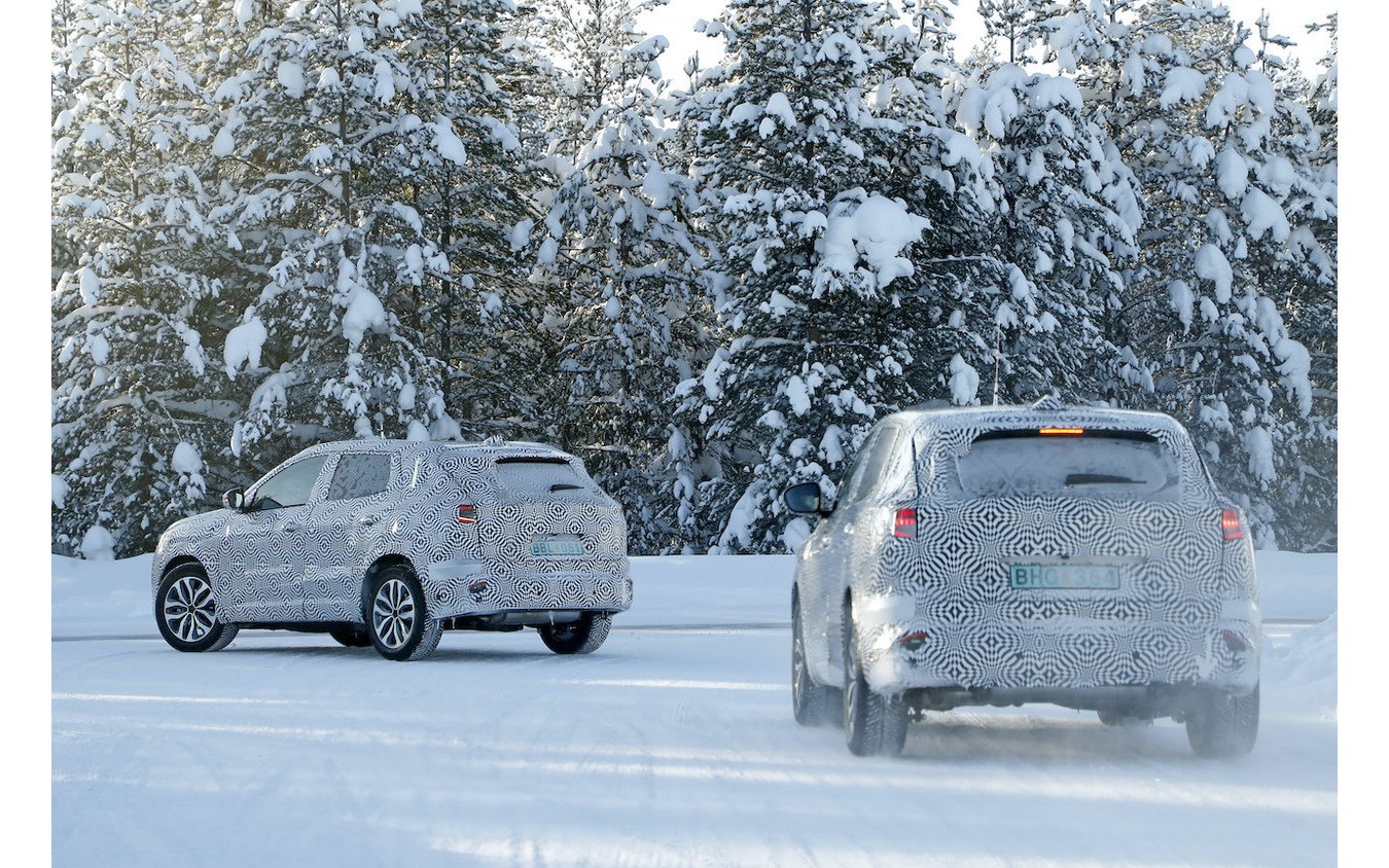 ルノー カジャー 次期型プロトタイプ（スクープ写真）