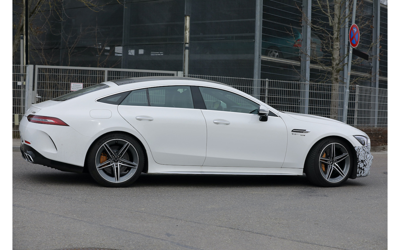 メルセデス AMG GT 63S 改良新型プロトタイプ（スクープ写真）