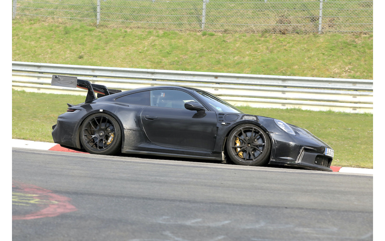 ポルシェ 911 GT3 RS 次期型プロトタイプ（スクープ写真）
