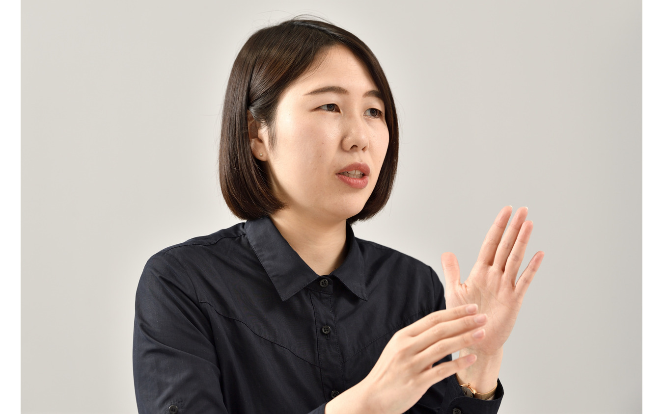 ヤマハ SR400 ファイナルエディションの製品デザインを手がけたヤマハ発動機の尾宮真有さん