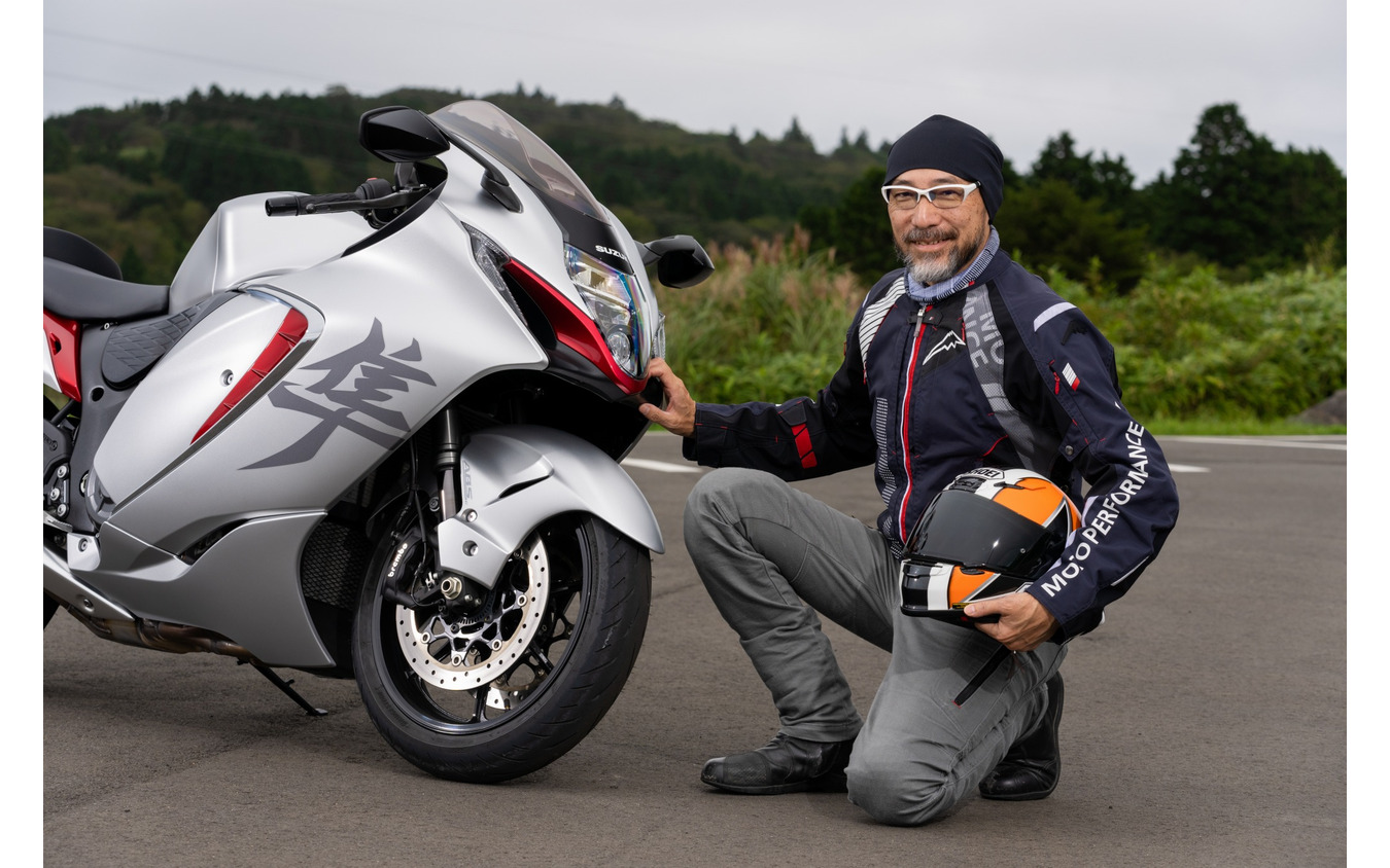 スズキ 新型「Hayabusa」と佐川健太郎氏