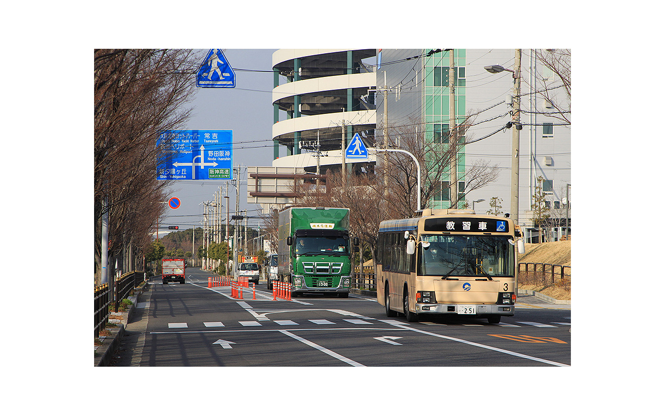 Osaka Metro 中央線 舞洲延伸ルート付近