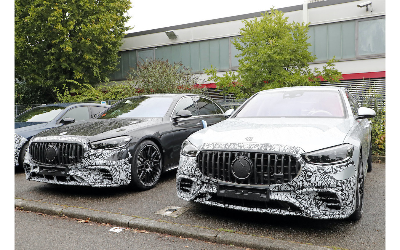 メルセデス AMG S63 新型プロトタイプ（スクープ写真）