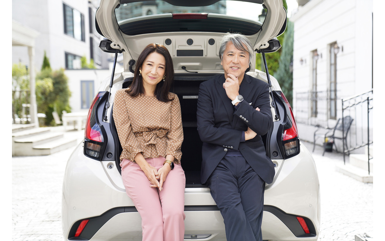 モータージャーナリスト九島辰也と今井優杏