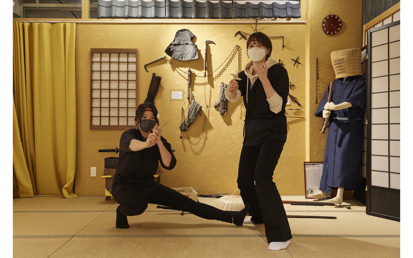 リアル人生ゲーム:侍忍者体験(姉妹ペア)