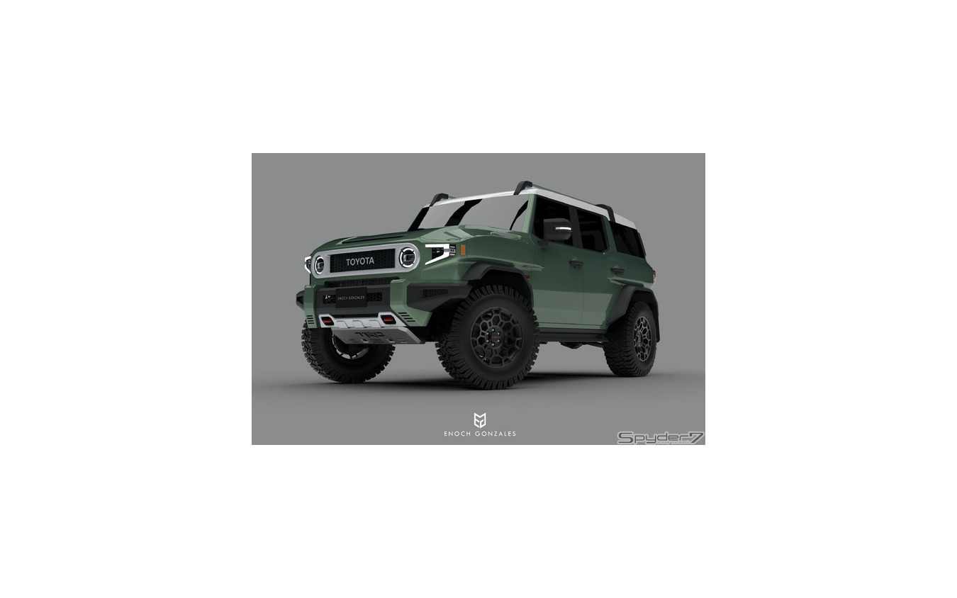 トヨタ FJクルーザー 新型 予想CG
