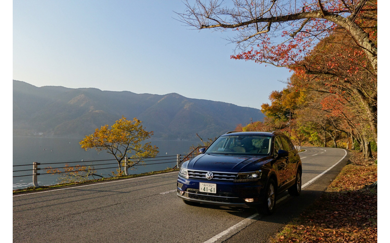 改良前ティグアン。山口の屋代島(周防大島)にて。