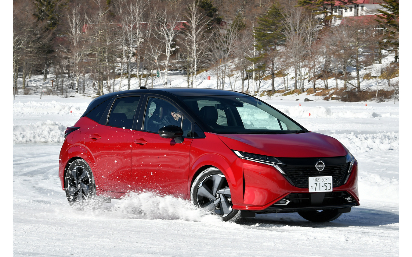 日産 e-POWER 4WD 試乗 ノート AURA 2WD