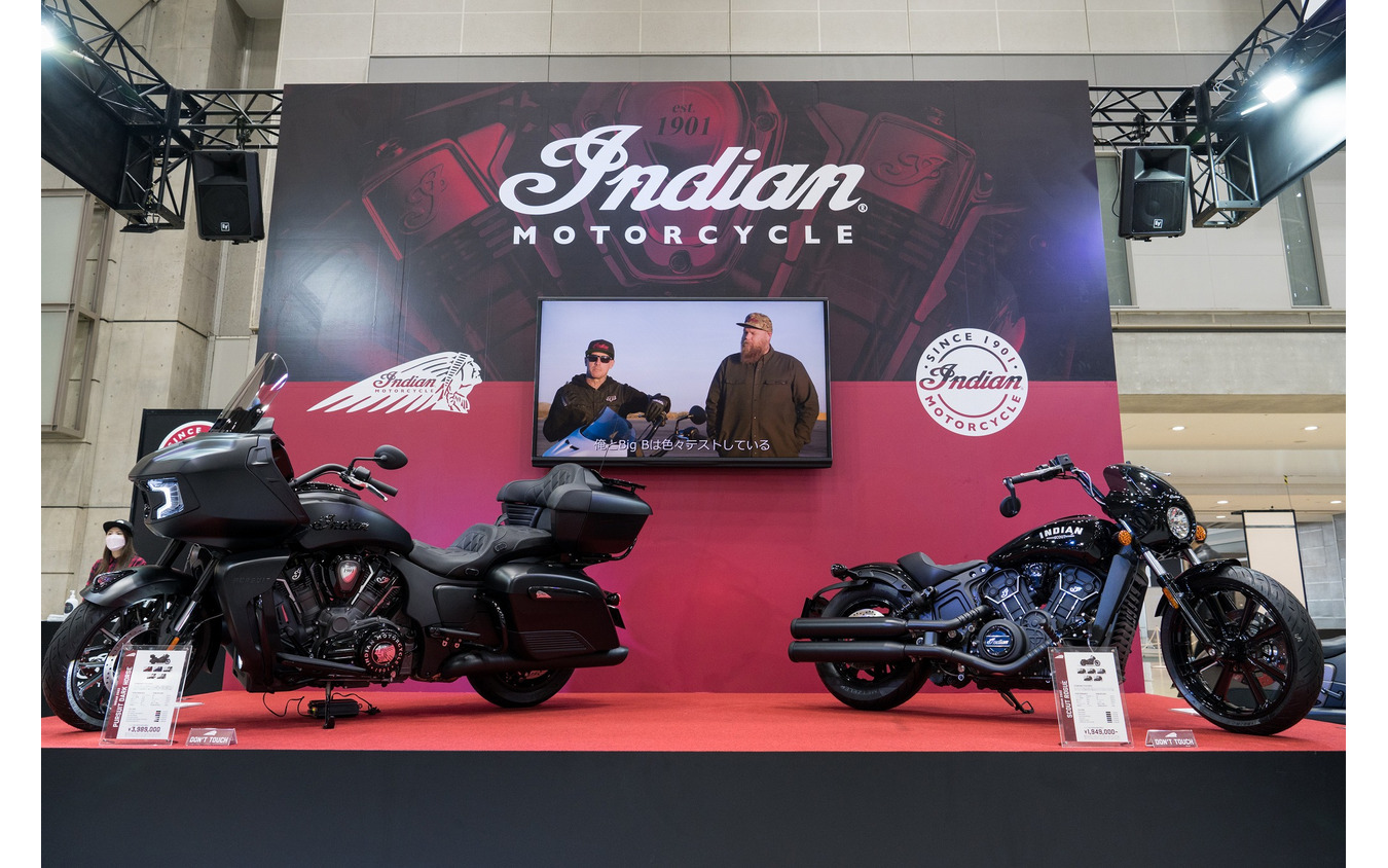 インディアン インディアンブース(東京モーターサイクルショー2022)