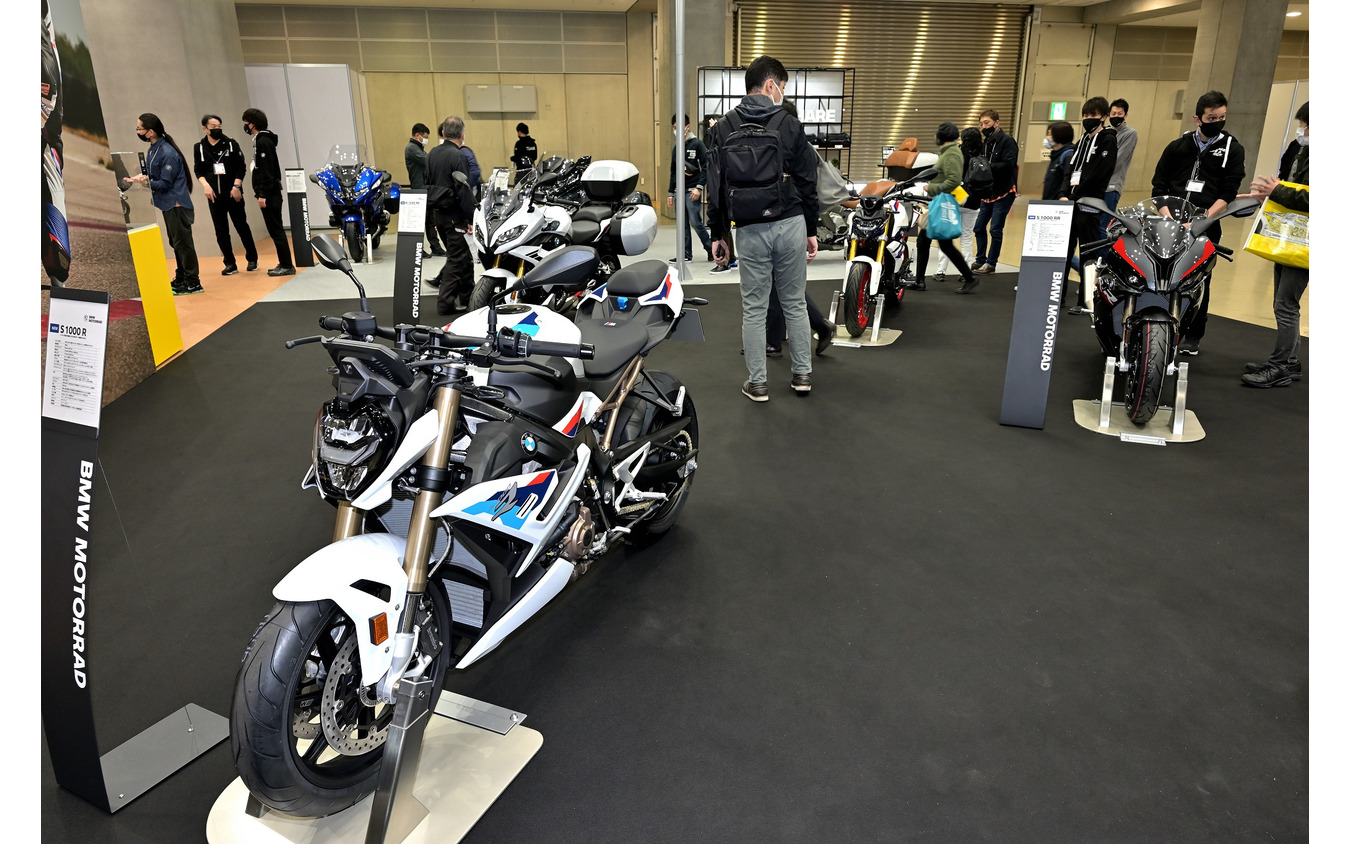 BMWモトラッドブース(東京モーターサイクルショー2022)