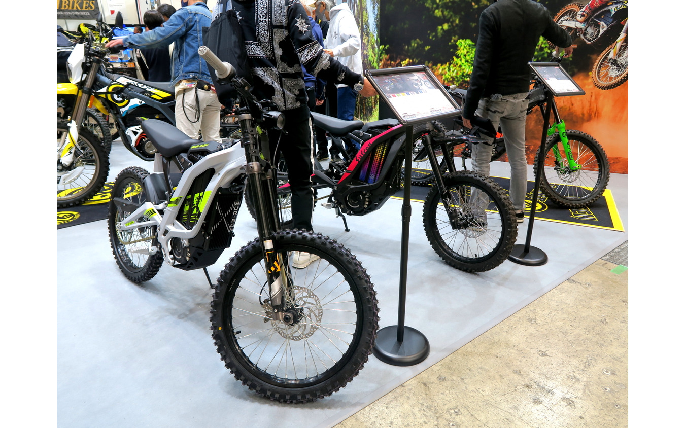 Sur-ronはオフロード走行に特化した電動バイクのブランド（東京モーターサイクルショー2022）