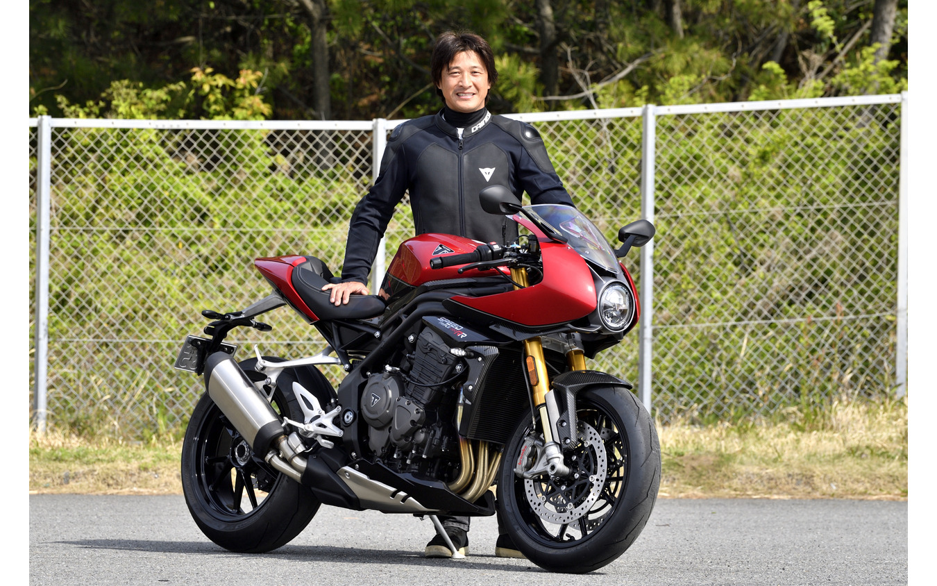 鈴木大五郎氏とスピードトリプル1200RR